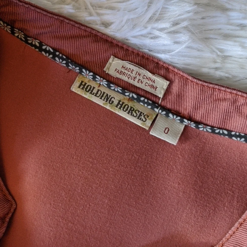 🫰🏼 Anthropologie Holding Horses 'Mariona' Shirtdress Shacket - Picture 6 of 10